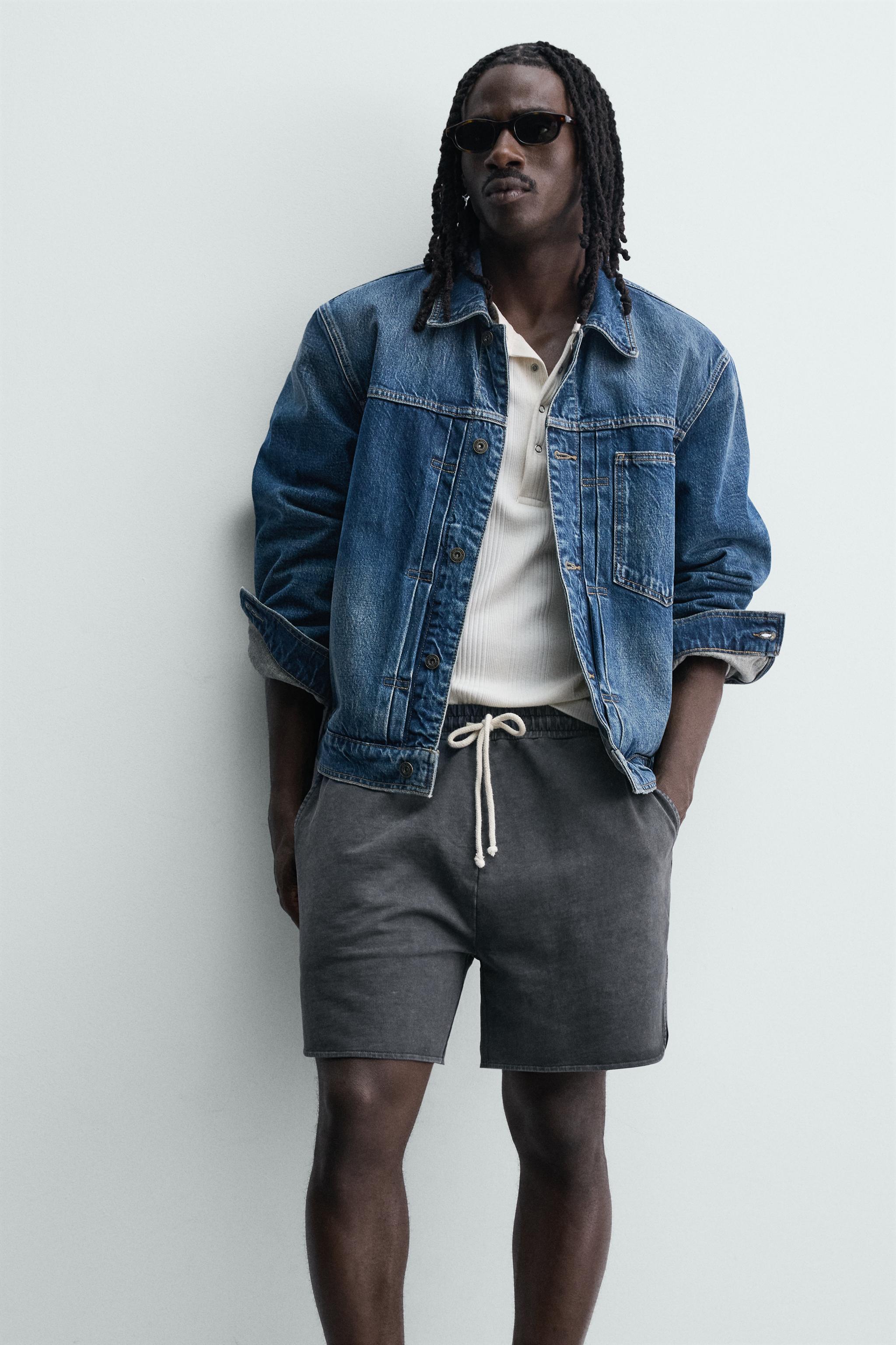 WASHED JOGGER SHORTS